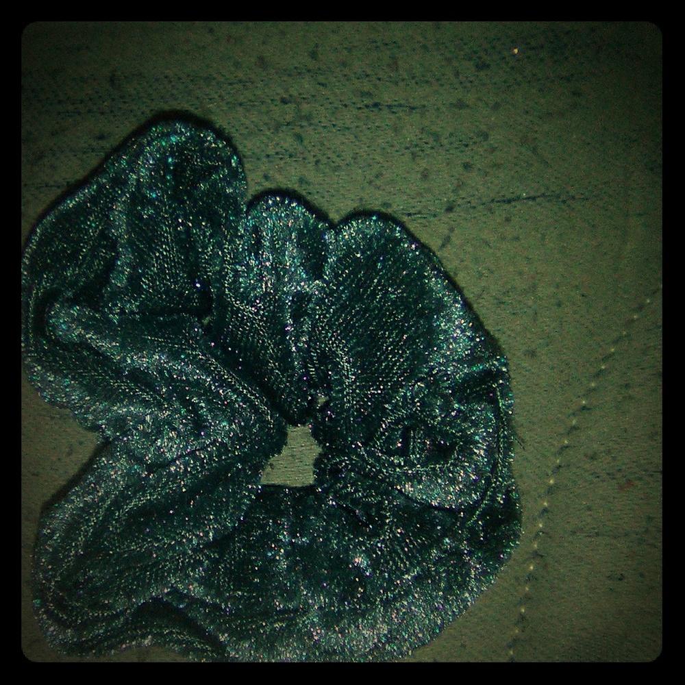 Velvet scrunchie